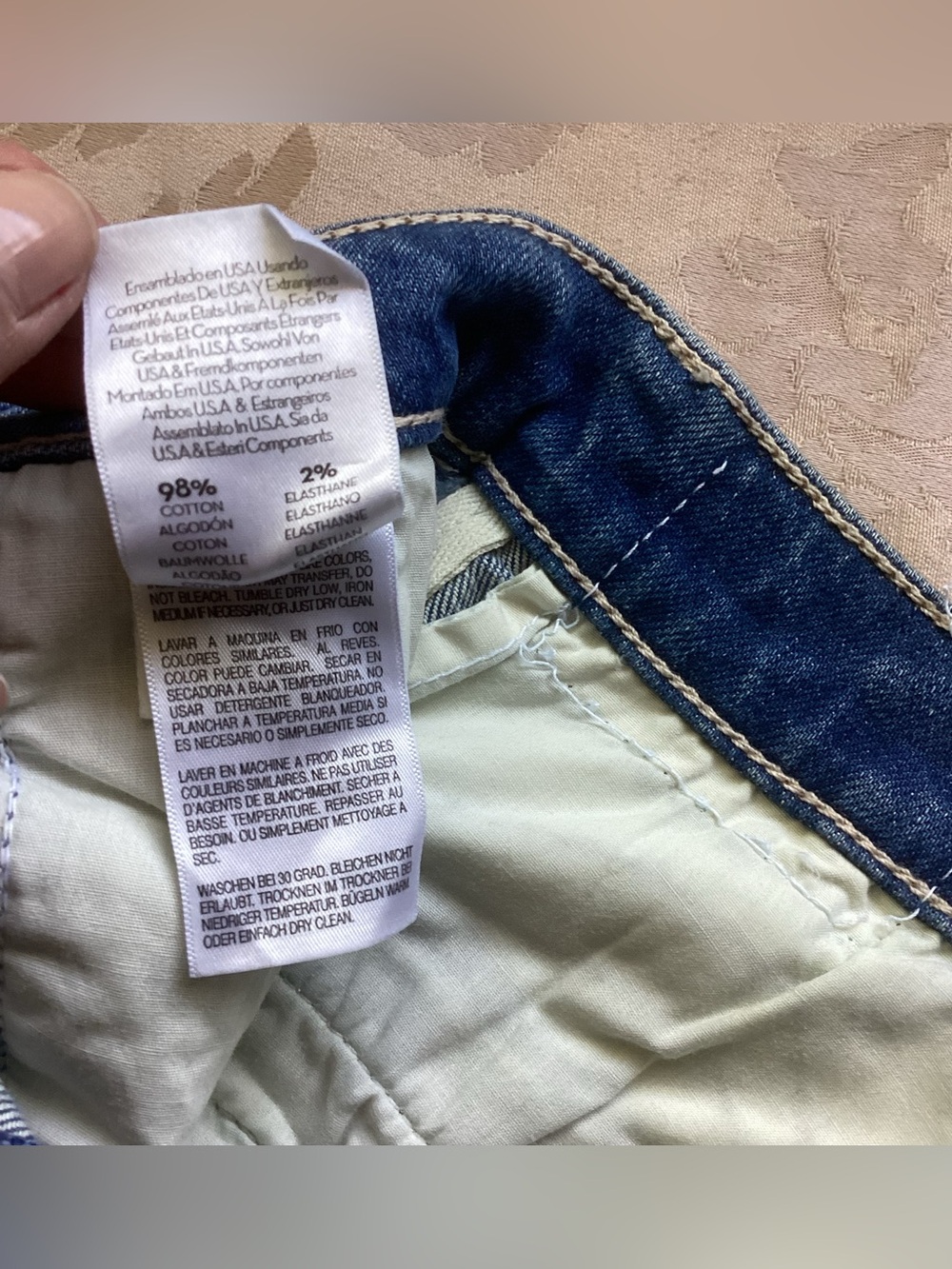 MOTHER High-Rise Spinner Prep Skimp Wide-Leg Jeans in Flashback 26 - Picture 11 of 11